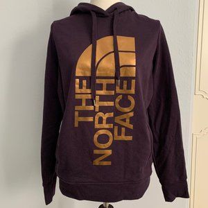 North Face Hoodie - Plum & Gold